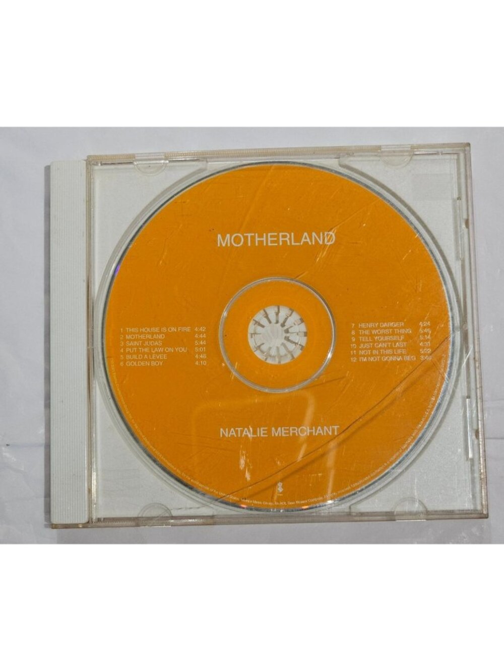 Natalie Merchant Motherland CD